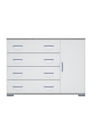 Комод МДФ №4 Венге/Клен Светлый (Ш-1100 × В-810 × Г-445)