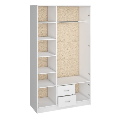 Шкаф Рига 3-х Створчатый с Зеркалом ШК-3/Разные Цвета (Ш-1200 х В-2120 х Г-520 мм)