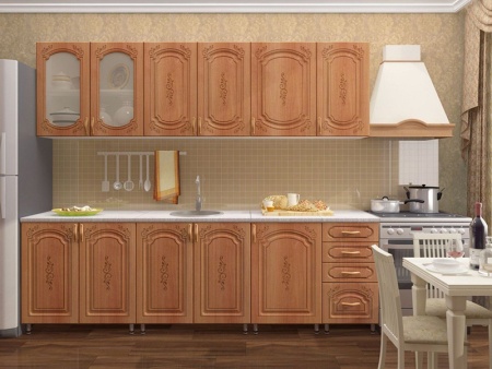 Кухонный Гарнитур Браво МДФ 2500 мм