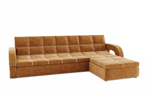 Диван Угловой Мадрид (Ш-2650 х Г-1800 х В-1000 мм/Спальное место 1350х2300 мм)/Разные Цвета