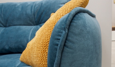 Диван-Кровать ТРЕВИ KENGOO/TEAL (Ш-3500 × В-850 × Г-1690 мм)